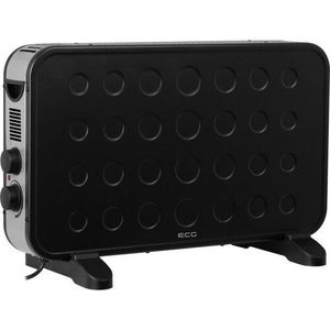 Convector cu aer cald ECG TK 2070 negru, negru imagine