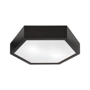Plafonieră HEX 2xE27/60W/230V d. 43 cm negru pin imagine