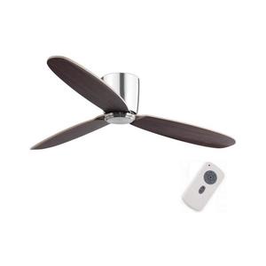 lator de tavan FARO 33472N NIAS crom/maro d. 132 cm + telecomandă imagine