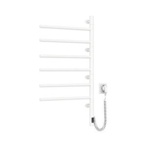 Radiator portprosop rotativ electric cu termostat ARABESQUE 196W/230V 81, 8 cm IP44 alb imagine
