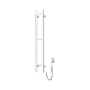 Radiator portprosop electric SILOUETTE 187W/230V 101, 1 cm IP44 alb dreapta rotund imagine