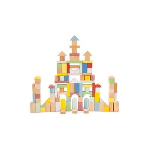 Blocuri din lemn New Classic Toys 100 buc. imagine