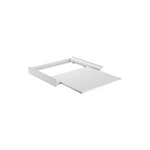 Kit de suprapunere mașină de spălat și uscător cu raft extensibil MK FLORIA MKF-23MZ601 60 cm alb imagine