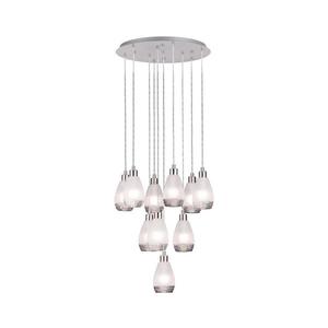 Eglo 39503 - Lustră pe cablu SIRACUSA 10xE27/60W/230V imagine