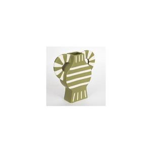 Vază ceramică 32x30, 8 cm verde imagine