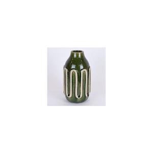 Vază ceramică 24x13 cm verde imagine