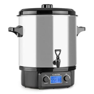 Klarstein Biggie Digital, oală pentru conservare, 27 l, 2000 W, oțel inoxidabil imagine