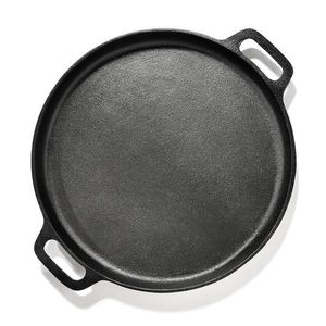 Klarstein Canadienne, tavă rotundă pentru grătar, netedă, 35 × 3 cm (Ø × H), fontă imagine