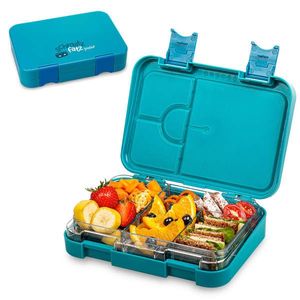 Klarstein schmatzfatz junior, caserolă pentru gustare, 6 compartimente, 21, 3 × 15 × 4, 5 cm imagine