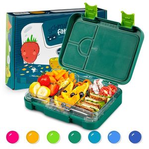 Klarstein Junior Lunchbox, 6 compartimente, 21, 3 x 15 x 4, 5 cm , fără BPA imagine