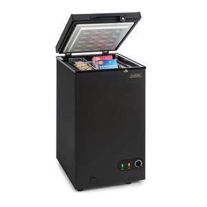 Klarstein Iceblokk 80, ladă frigorifică, de sine stătător, coș de 78 de litri, se poate bloca, clasa energetică F, negru imagine