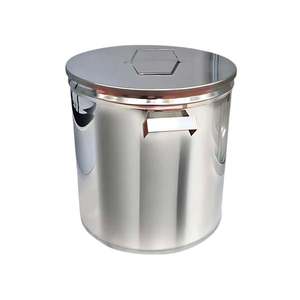 Oala Inox 50 Litri cu Capac pentru Gatit imagine