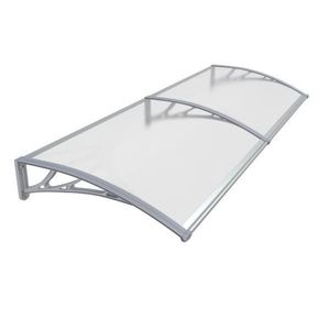 Copertina Premium de usa 200x80cm, brate gri, placa 6mm intreaga transparent imagine