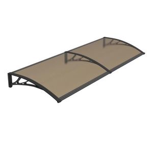 Copertina Premium de usa 200x80cm, brate negre, placa 6mm intreaga bronz imagine