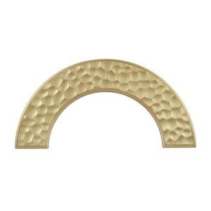 Maner pentru mobila Melis, finisaj alama satin CB, 128 mm imagine