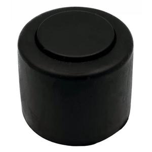 Opritor pentru usa Round, finisaj negru mat CB, Ø: 40 mm imagine