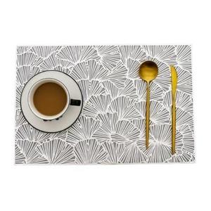 Napron de masa, pvc, argintiu, 45x30 cm imagine