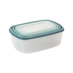 Set 5 caserole, cu capac, plastic imagine
