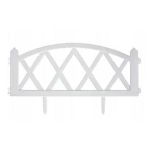 Gardulet decorativ pentru gradina, plastic, alb, 60x32 cm imagine