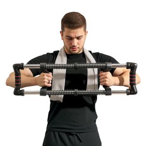 SPORTNOW Extensor pentru Piept cu Rezistență Reglabilă între 10-80kg, 80x22x5 cm, Negru | Aosom Romania imagine