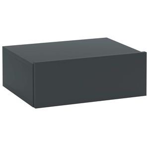 HOMCOM Noptieră Suspendată cu Sertar din PAL, 40x30x15 cm, Negru | Aosom Romania imagine