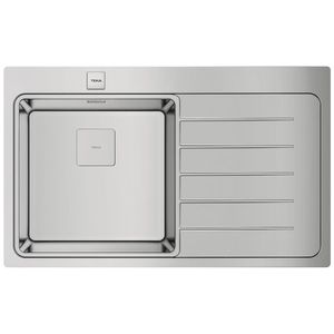 Chiuveta bucatarie Teka Premium Zenit RS15 1B 1D R 86 picurator dreapta 860x520cm inox imagine