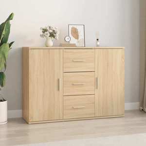 vidaXL Dulap, stejar sonoma, 91x29, 5x65 cm, lemn compozit imagine