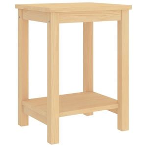 vidaXL Noptieră, natural, 35x30x47 cm, lemn masiv de pin imagine