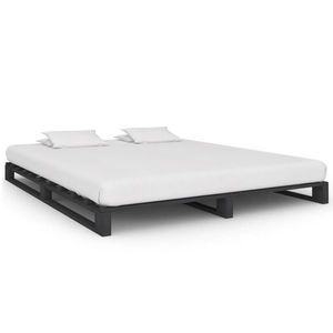 vidaXL Cadru de pat, 180 x 200 cm, lemn masiv de pin imagine