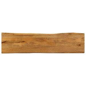 vidaXL Blat masă cu margini naturale, 180x40x2, 5 cm, lemn masiv mango imagine