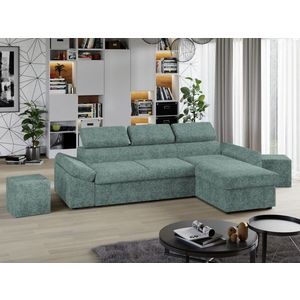 Coltar Extensibil Jamaica Plusat Turcoaz imagine