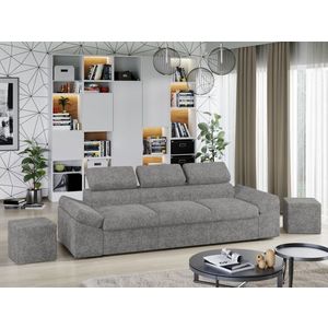 Canapea Extensibila Magic Plusata Gri Deschis imagine
