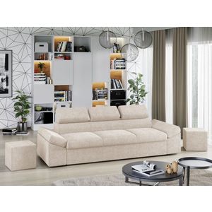 Canapea Extensibila Magic Plusata Crem imagine