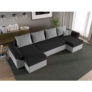 Coltar U Extensibil Cali gri / negru imagine