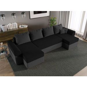 Coltar U Extensibil Cali gri antracit / negru imagine