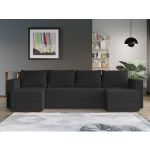 Coltar U Extensibil cu lada Alfa negru imagine