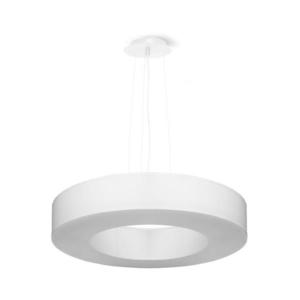 Lustră pe cablu SATURNO SLIM 5xE27/60W/230V d. 50 cm albă SL.0749 imagine