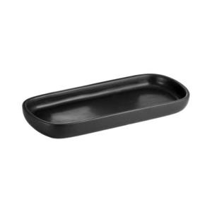 Tavă pentru baie Aqualine NERO ceramică/negru imagine