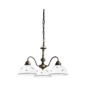 Lustră pe lanț Kolarz 731.83.16 NONNA 3xE27/75W/230V albastru imagine