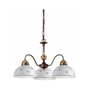 Lustră pe lanț Kolarz 731.83.20 NONNA 3xE27/75W/230V verde imagine