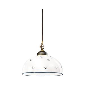 Lustră pe cablu Kolarz 731.32.19 NONNA 1xE27/75W/230V d. 36 cm albastru imagine
