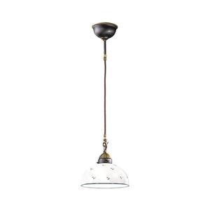 Lustră pe cablu Kolarz 731.30.24 NONNA 1xE27/75W/230V d. 30 cm albastru imagine