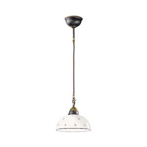 Lustră pe cablu Kolarz 731.30.27 NONNA 1xE27/75W/230V d. 30 cm verde imagine
