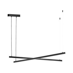 Lustră LED pe cablu Argon 8838 MIAMI LED/74W/230V 3000K negru imagine