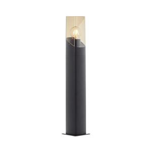 Lampă de exterior Brilliant MINOU 1xE27/10W/230V 60 cm IP44 negru/fumuriu imagine