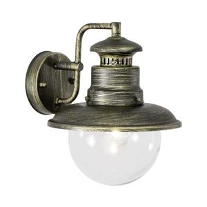 Outdoor wall lamp Brilliant ARTU 1xE27/60W/230V IP44 patină/auriu imagine