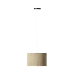 Lustră pe cablu Brilliant TONY 1xE27/20W/230V d. 35 cm bej imagine