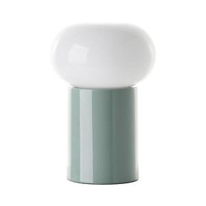 Lampă de masă Brilliant KNUT 1xE27/25W/230V verde/alb imagine