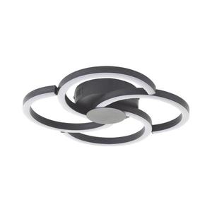 Plafonieră LED Brilliant FICO LED/22W/230V d. 34 cm negru imagine