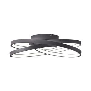 Plafonieră LED Brilliant LABYRINTH LED/40W/230V d. 39, 5 cm negru imagine